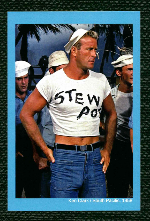 POSTCARD / Ken Clark / South Pacific, 1958