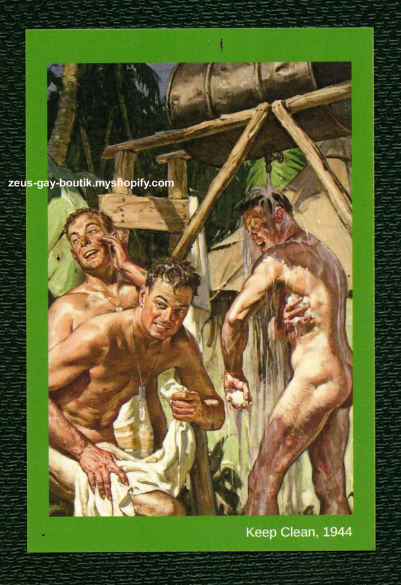 POSTCARD / Soldiers Keep Clean