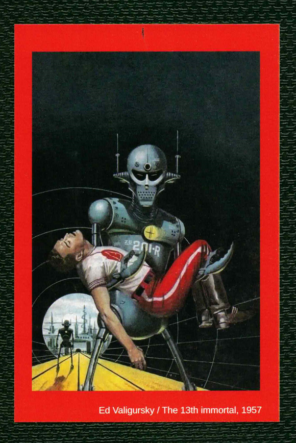 POSTCARD / The 13th Immortal, 1957 / Ed VALIGURSKY