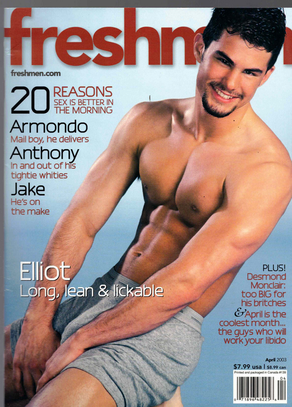 FRESHMEN / 2003 / April / Desmond Monclair / Jake Ashton / Eliott Malone / Armondo Lamas / Anthony Del Rio / Todd Stevens / Bobby Winston / Rick Lawrence / Warren Scott / Dean Stockton