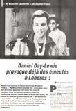 GAI PIED HEBDO FRANCE / 1986 / Septembre / Daniel Day-Lewis / Cadinot / Yves Paradis / Ralf Konig / Edmund White / Mozart