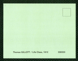 POSTCARD / GILLOTT, Thomas / Life class, 1912