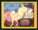 POSTCARD / KUSTODIEV, Boris / The Beauty, 1915
