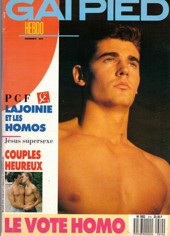 GAI PIED HEBDO FRANCE / 1988 / Avril / Le vote homo