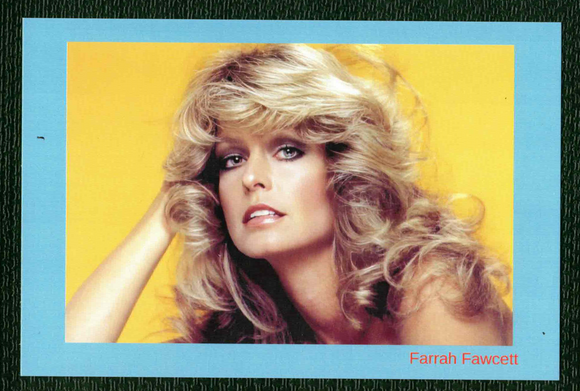 POSTCARD / Farrah Fawcett, 1970s