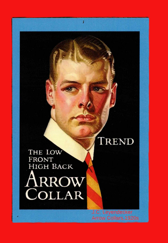 POSTCARD / LEYENDECKER Joseph / Arrow Collar As, 1920s
