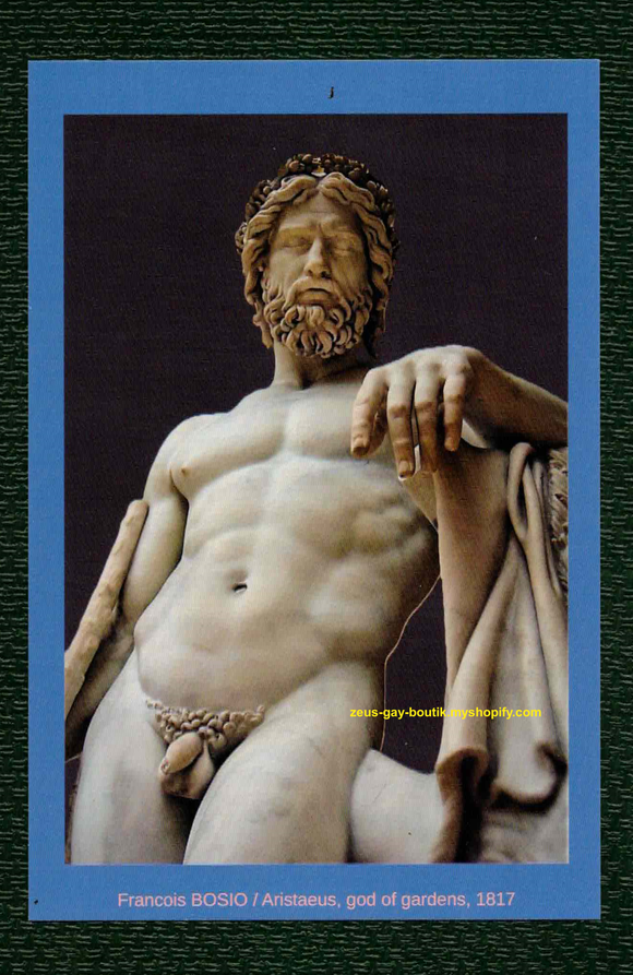 POSTCARD / BOSIO, Francois / Aristaeus, god of gardens, 1817