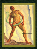 POSTCARD / HODLER, Ferdinand / Elemental force, 1909
