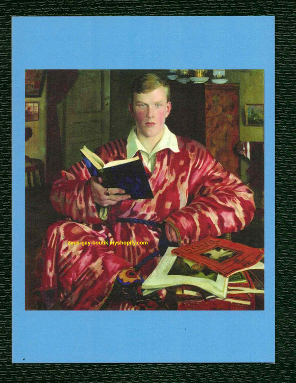 POSTCARD / KUSTODIEV, Boris / Portrait of K.B., 20th century