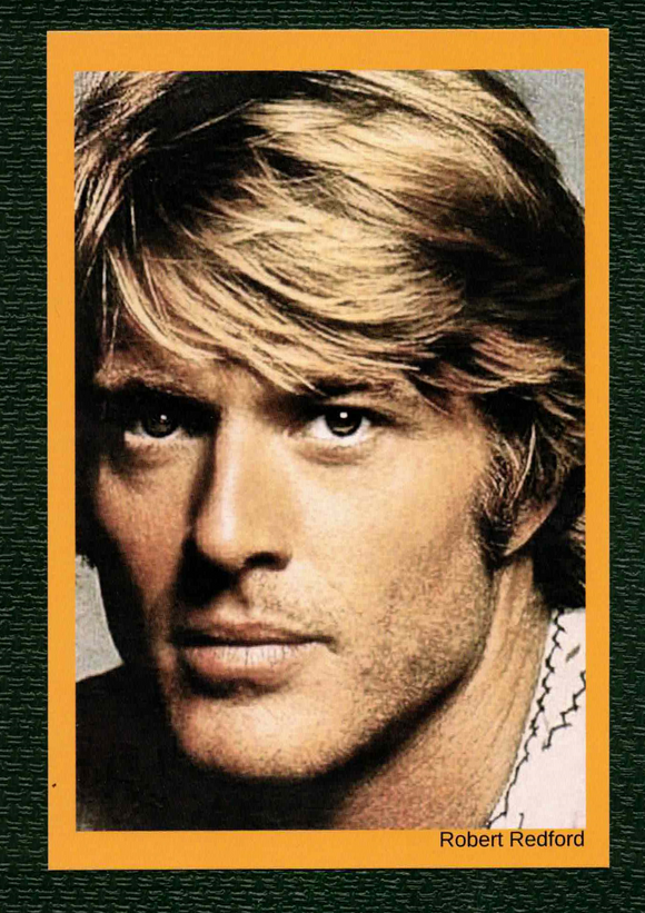POSTCARD / Robert Redford, 1970