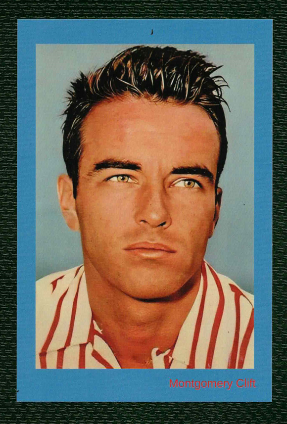 POSTCARD / Montgomery Clift, 1950s