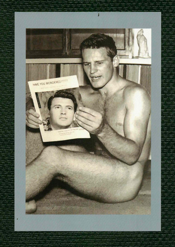 POSTCARD / Rock Hudson Fan