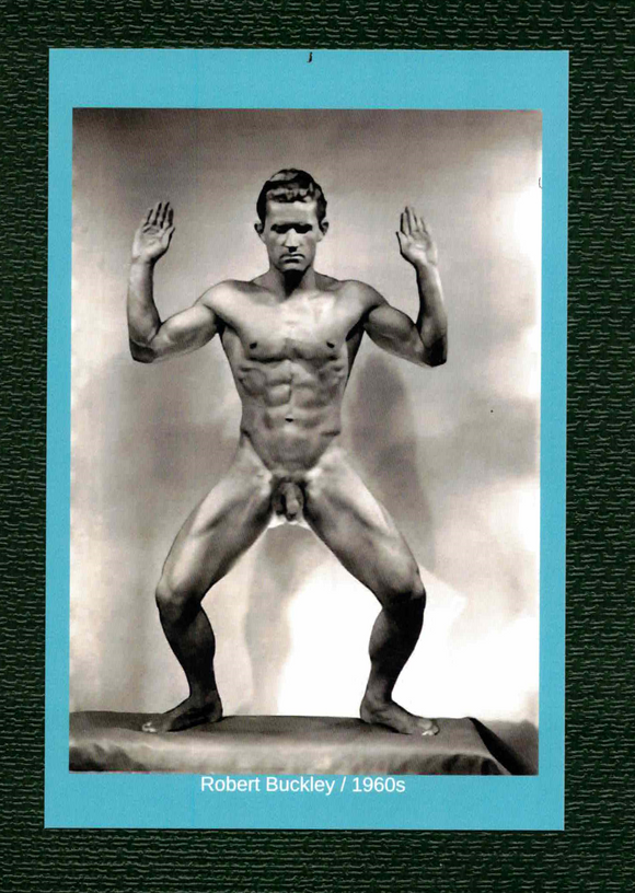 POSTCARD / Robert Buckley nude, 1960s