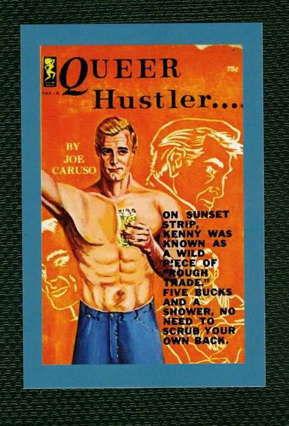 POSTCARD / Pulp Fiction / Joe Caruso / Queer Hustler, 1965