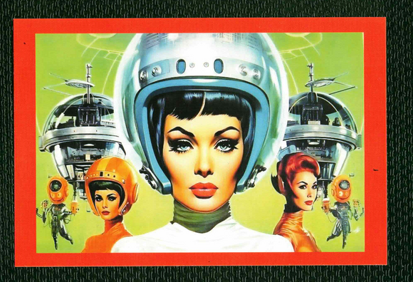 POSTCARD / Sci-Fi Ladies