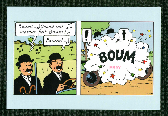 POSTCARD / Dupont + Dupond / Boum