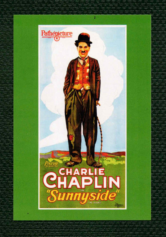POSTCARD / Charlie Chaplin / Sunnyside, 1919
