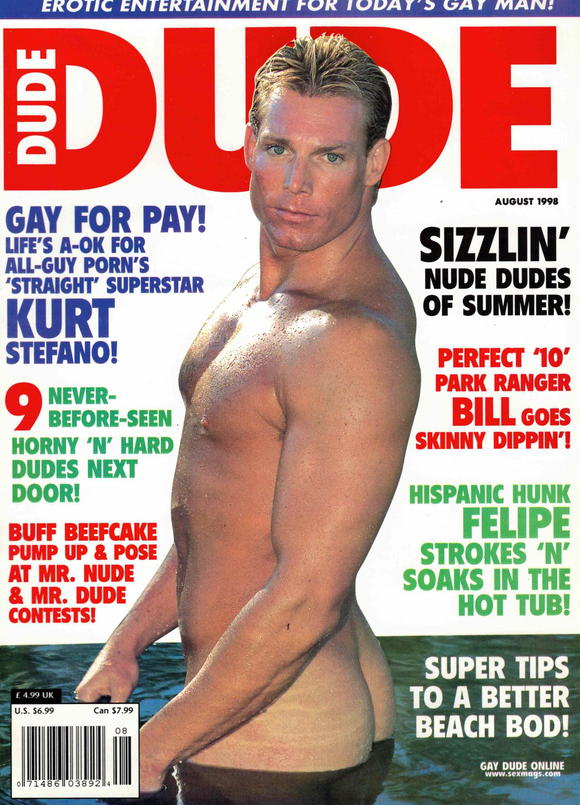 DUDE / 1998 / August / Kurt Stefano / Jordan Young / Sonny Markham / Blue Blake / RuPaul / London / Todd Schafer