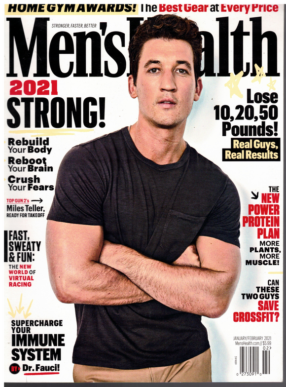 Men's Health USA / 2021 / January - February / Miles Teller