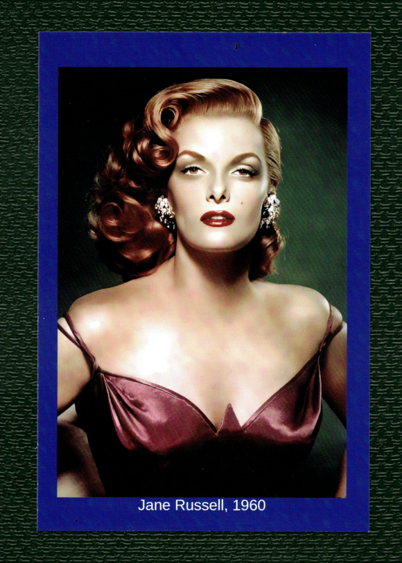 POSTCARD /  Jane Russell, 1960