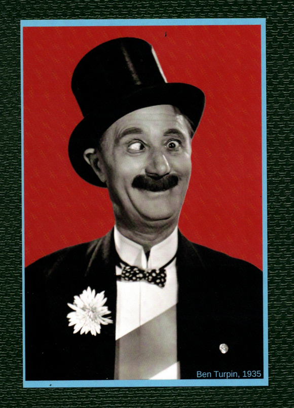 POSTCARD /  Ben Turpin, 1935