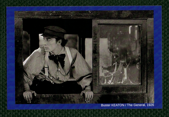 POSTCARD / Buster Keaton / The General, 1925