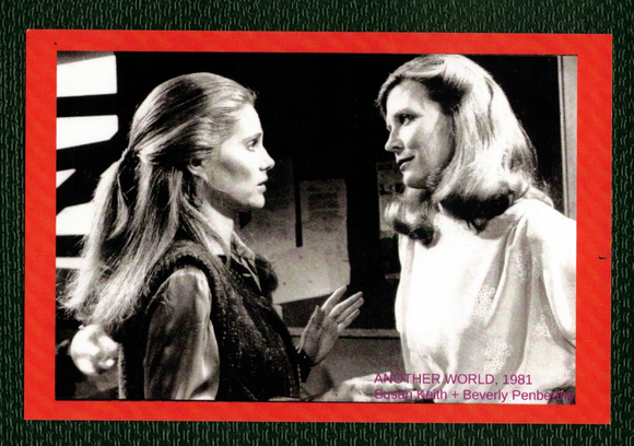 POSTCARD / Soap Opera / Another World / Cecile + Pat, 1981