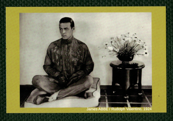 POSTCARD / Rudolph Valentino, 1924 / James ABBE