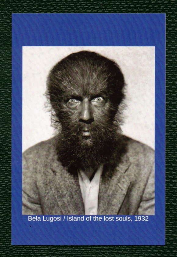 POSTCARD / Bela Lugosi / Island of the lost souls, 1932