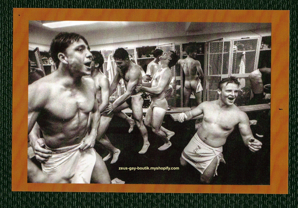 POSTCARD / FOOTBALL / Nude celebration