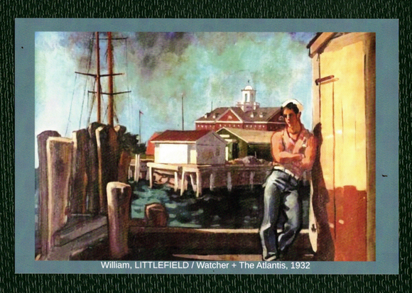 POSTCARD / LITTLEFIELD, William / Watcher + the Atlantis, 1932