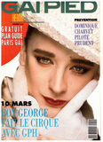GAI PIED HEBDO FRANCE / 1990 / Mars / No. 410 / Boy George / Andreas Mahl / Pedro Usabiaga / Patrick Sarfati / Tennessee Williams / Michel Keleminis