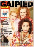 GAI PIED HEBDO FRANCE / 1992 / Février / No. 506 / Army of Lovers / Derek Jarman / Manfred Schur / John Greyson / Isaac Julien / Constantine Giannaris