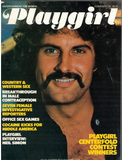 PLAYGIRL / 1976 / February / Neil Simon / Maya Angelou / Peter Lupus / Paul Simon / Mike Harker / Gary Earle / Glenda Jackson / Carlos Soares