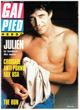 GAI PIED HEBDO FRANCE / 1985 / Avril / No. 167 / Julien Clerc / The Hun