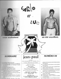 Jean Paul Magazine / 1988 / Été / Carlos Debarde / Chris Burns