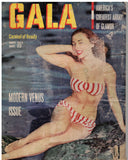 Gala / 1950 / September - October / Vol. 1 / No. 3 / Joanne Arnold / Laura Bartlett / Christine Gibson / Patrice Wymore / Geene Courtney / Lili St. Cyr / Yvette Dare / Bunny Pope