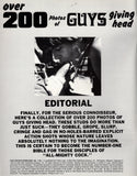 Over 200 photos of guys giving head / 1984 / Vol. 1, No. 1