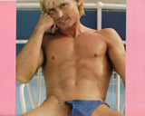 PLAYGIRL Calendar / 1986 / Men in bathing suits / Brian Buzzini / Daniel Cook / David Hawk / Scott King / Rick Barker / Tom Herrington / Craig Shaffer / Randy West