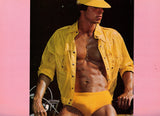 PLAYGIRL Calendar / 1986 / Men in bathing suits / Brian Buzzini / Daniel Cook / David Hawk / Scott King / Rick Barker / Tom Herrington / Craig Shaffer / Randy West