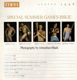 ADVOCATE Men / 1996 / August / Eric Stone / Mike Nichols / Sonny Markham / Buck Stradlin / Mark Steel / Ruben Esparza / Jonathan Black / Kent / Adam Rom / Tony Cameron / Ace Harden / Ryan Wagner
