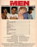 ADVOCATE Men / 1985 / July / Tony Bravo / Dino Binetti / Jim Steele / Buck Hayes / Brandon Wilde / Olaf Odegaard / John Rivera / Didier / David Duran / Jorge Marcelo / Donelan / Rex / O.G. Johnson