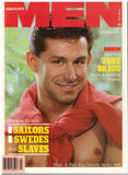 ADVOCATE Men / 1985 / July / Tony Bravo / Dino Binetti / Jim Steele / Buck Hayes / Brandon Wilde / Olaf Odegaard / John Rivera / Didier / David Duran / Jorge Marcelo / Donelan / Rex / O.G. Johnson