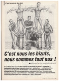GAI PIED HEBDO FRANCE / 1986 / Octobre / No. 238 / Michel Simonin / Ralf Konig / Pierre Combescot / Luxembourg