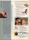 PLAYGIRL / 2000 / January / Victor Webster / David Duchovny / Mel Gibson / Kevin Bacon / Ewan McGregor / Liam Neeson / Thomas Crawley / Michael Bonavita / Endre  Csernek / Bill Bixton / Randy Savino