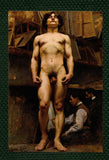 POSTCARD / LEYENDECKER, J. C. / Academic nude at Julien Académie / 1896