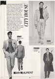 GAI PIED HEBDO FRANCE / 1988 / Septembre / No. 336 / Léon Schwartzenberg / Bernard Marie Koltes / Francois Girbaud / Patrick Sarfati / Serge Baly