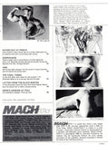 MACH Magazine / 1980 / Vol. 1 No. 3 / Max / Cavelo + poster of leather paper doll