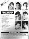 Hommes Magazine  / 1989 / Septembre - Octobre / Kristen Bjorn / Bud Lanter / Rydar Hanson / Rock Hudson / Cary Grant / Jack Lofton / Marc Colt / Herschel Savage / Scott O'Hara /