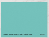 POSTCARD / BURNE-JONES Edward / Pan's Garden, 1886